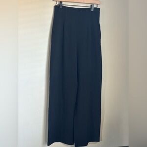 Women’s Classic Black Apostrophe High-Waisted Wide Leg Trousers Size 6